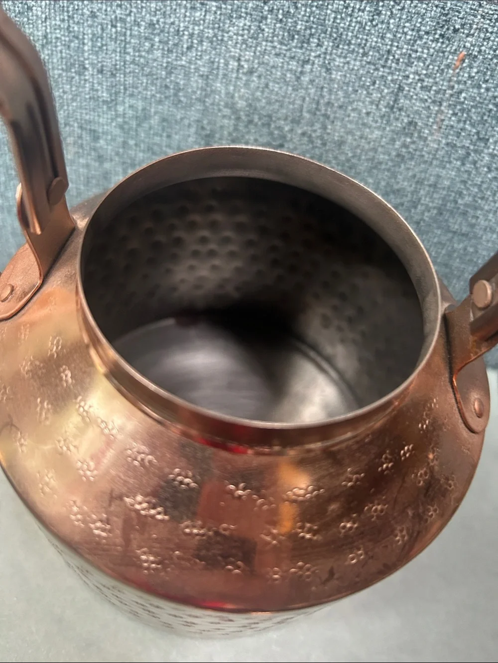Hammered Copper Tea Kettle - Copper Finish